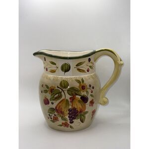 La Toscana 72 0z. Pitcher by Certified International Pamela Gladding, NO FLAWS